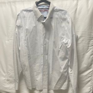 Report Collections white with soft blue dot